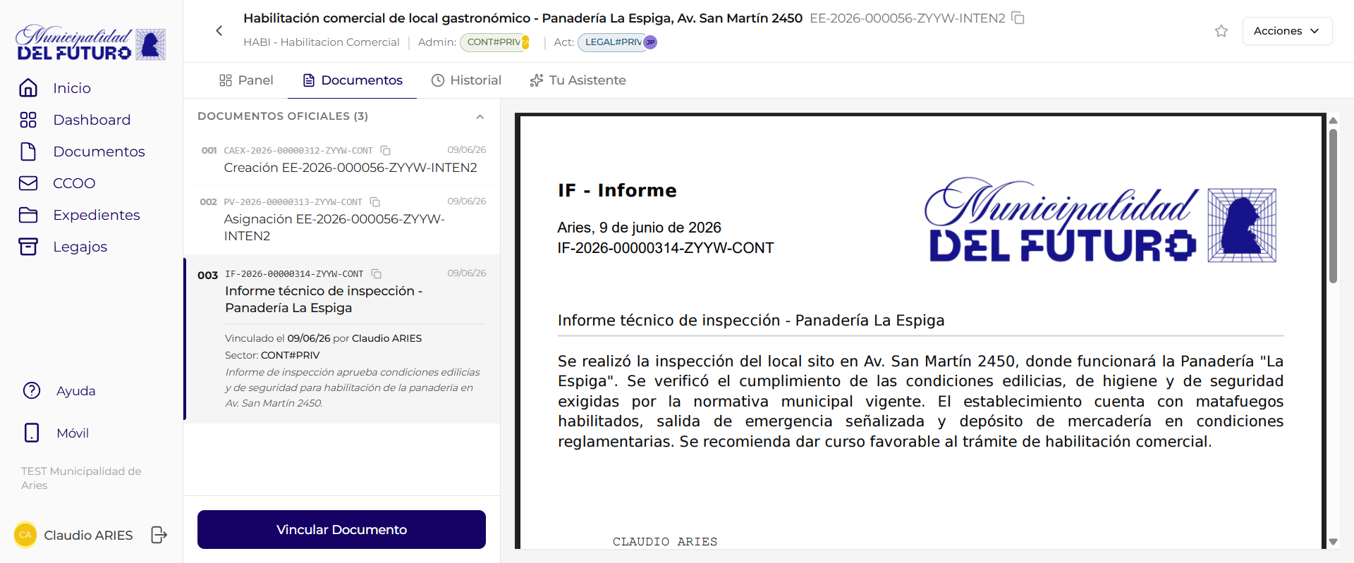Pestana Documentos